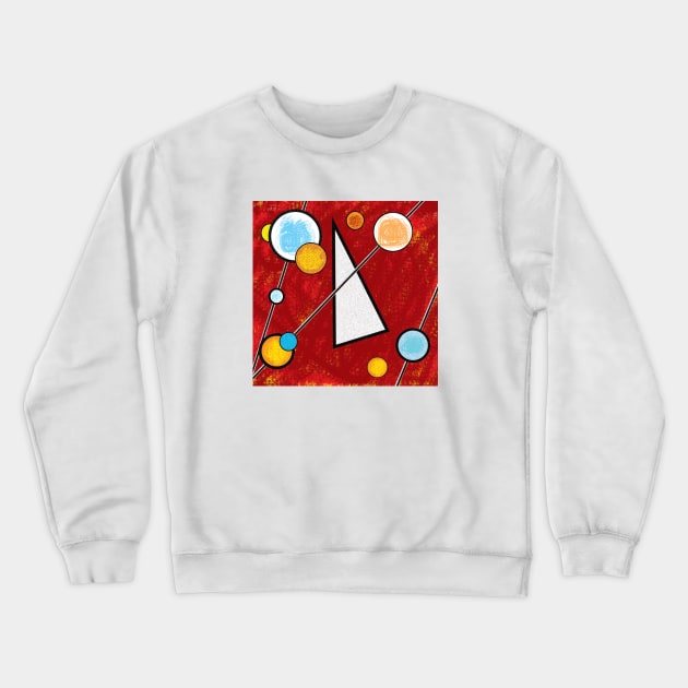 Kandinsky On My Mind Crewneck Sweatshirt by Marija154